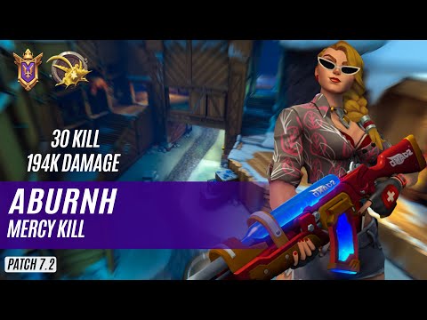 30 KILL 194K DAMAGE AbuRnH TYRA PALADINS COMPETITIVE (GRANDMASTER) MERCY KILL