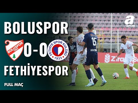 Boluspor 0-0 Fethiyespor | Ziraat Türkiye Kupası A Grubu 1. Hafta Maçı | 24.12.2025