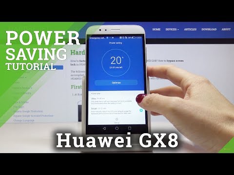 How to Activate Power Saving Mode in HUAWEI GX8 – Extend Battery Life