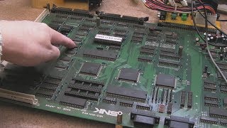 SNK Neo Geo MV4 (4 Slot) Repair - Part 1 (Graphics, BRAM & WRAM)