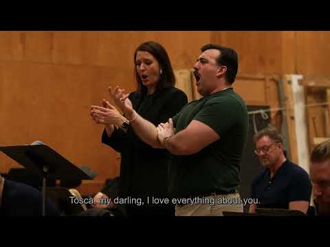 Tosca: In Rehearsal