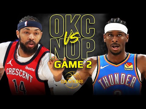 OKC Thunder vs  New Orleans Pelicans Game 2 Full Highlights | 2024 WCR1 | FreeDawkins