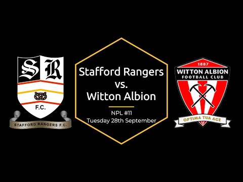 Stafford Rangers vs. Witton Albion, NPL #11, 28/09/21