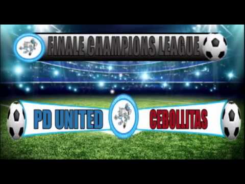 Pd United VS Cebollitas (FINALE CHAMPIONS LEAGUE)