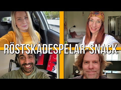 RÖSTSKÅDESPELAR-SNACK | Annika Herlitz, Linn Ehrner, Daniel Sjöberg och Christian Hedlund