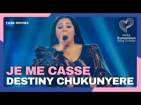 Destiny Chukunyere - Je Me Casse | Malta Eurovision Song Contest 2026 | MESC Final