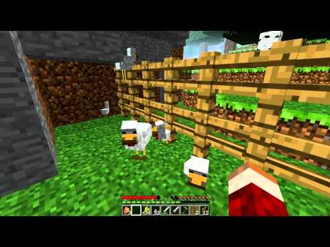Minecraft Lets Play Survival Episode 15-The Above Dungeon