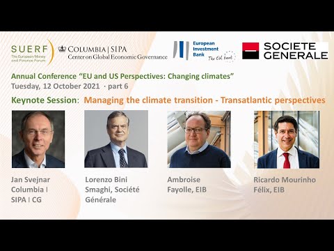 SUERF NY 2021 - Changing Climates - Part 6 - Climate transition - Bini Smaghi Fayolle Mourinho