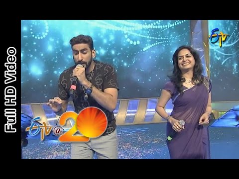 Sunitha & Karunya Performance - Swathilo Muthyamantha Song  in Viajaywada ETV @ 20 Celebrations