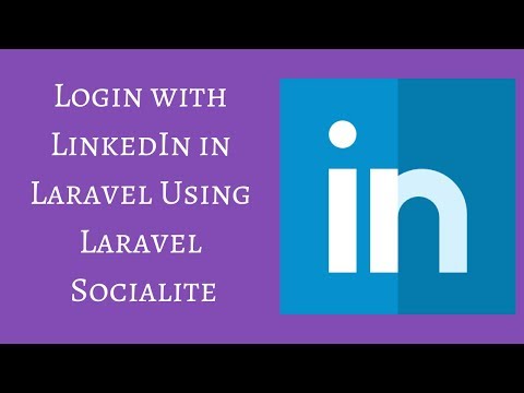 Login with LinkedIn in Laravel Using Laravel Socialite