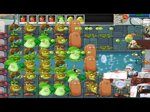 Plants vs Zombies - Plants on the conveyor belt vs. zombies