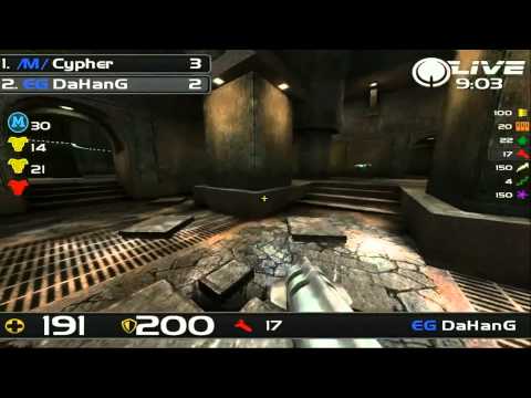 QuakeCon 2012 Grand Final Cypher vs DaHanG (map t7 4 of 5 )