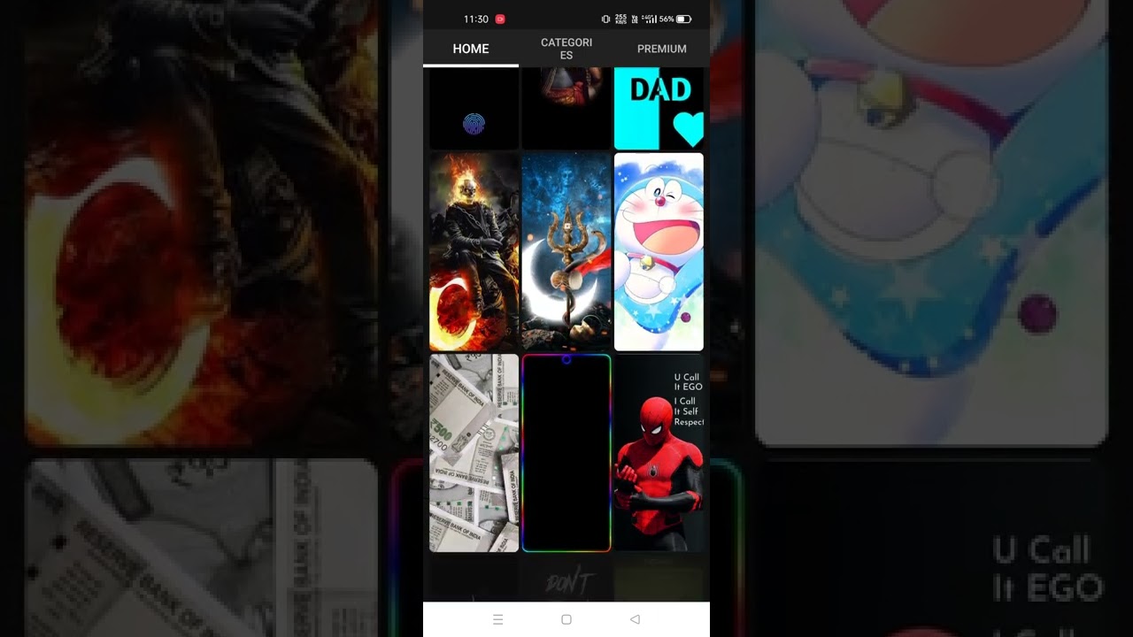 Tomm And Jerry Wallpaper😱 Set In Mobiles || EASY TRICK 🤩🤩||#shorts #status