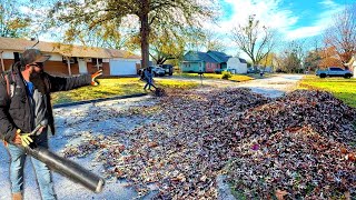 I Blew the Leaves Into the Neighbor’s Yard… and INSTANT KARMA Almost Hit Me