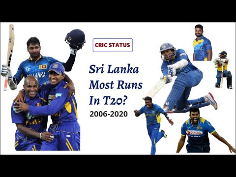 2006- 2020_ Sri Lanka T20_ Most Runs