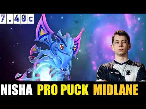 🤯 NISHA [PUCK] MID 7.40c- DOTA 2 HIGHEST MMR MATCH#dota2   #dota2gameplay