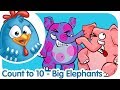 Big Elephants Lottie Dottie Chicken Nursery Rhymes For Kids