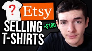 How Much Money I Made Selling T-Shirts On Etsy (Print On Demand)