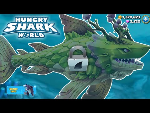 New GAIA God Shark Unlocked!!! - Hungry Shark World | HD