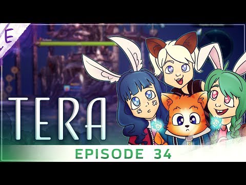 TERA EP34 // CATHEDRAL DUNGEON // MMORPG Party Gameplay