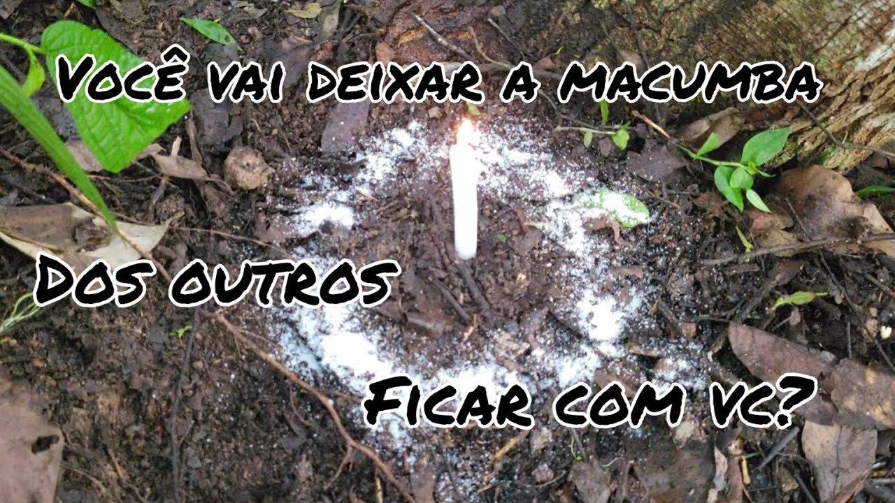 Mandando de volta todo feitiço e macumba que fizeram pra vc.