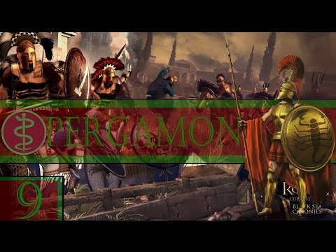 Total War Rome II Pergamon Let's Play: ep.9 FIGHTING PONTUS