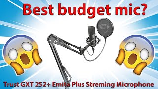 Video thumbnail for Best budget gaming / youtube microphone (Trust Emita Plus Streaming Microphone) by FBHD Tech