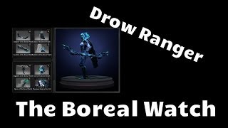 preview picture of video 'Omsk Dota, trade - The Boreal Watch set - Drow Ranger'
