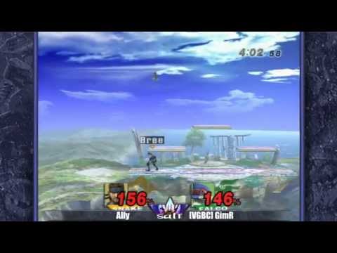 Revival of Salt - Ally (Snake) Vs. GimR (Falco) - Bracket - SSBB