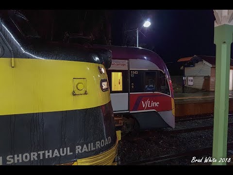 9092 Deniliquin grain & 0501 PN crew trainer at Kangaroo Flat- 21st & 22nd November 2018