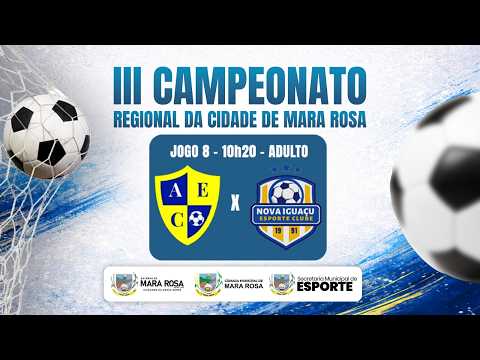 2º Etapa | Amaralina Futsal x Nova Iguaçu | Adulto | Regional Mara Rosa 2026