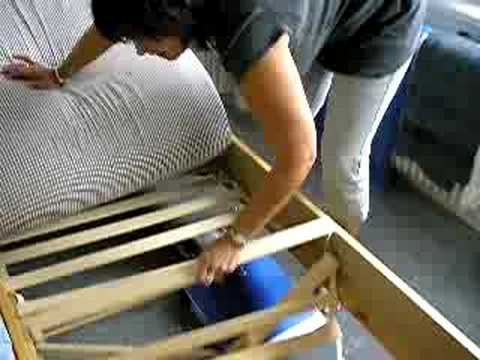 Helle`s seng er knækket