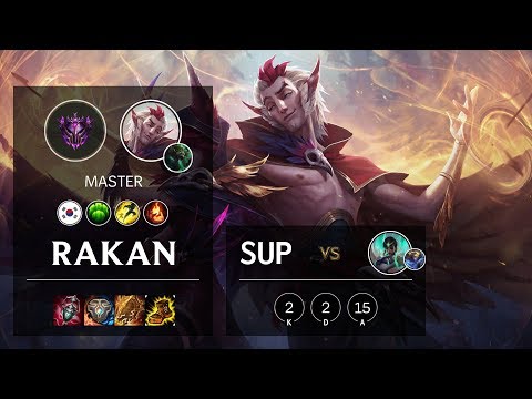 Rakan Support vs Karma - KR Master Patch 10.12