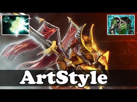 Artstyle Plays Legion Commander with Mjollnir and Assault Cuirass - Dota 2