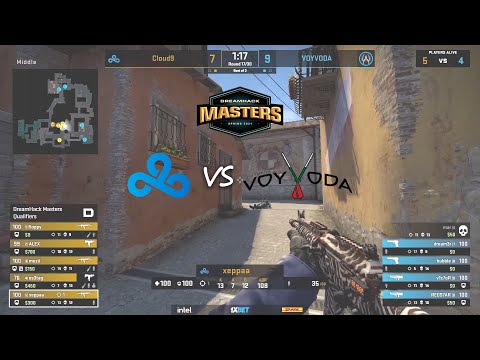 Cloud9 vs VOYVODA #3 de_inferno Dreamhack Master Spring 2021 Europe Closed qualifier