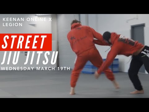 Legion Live -March 18th - Will gi grips work in a street situation? Street clothes sparring!
