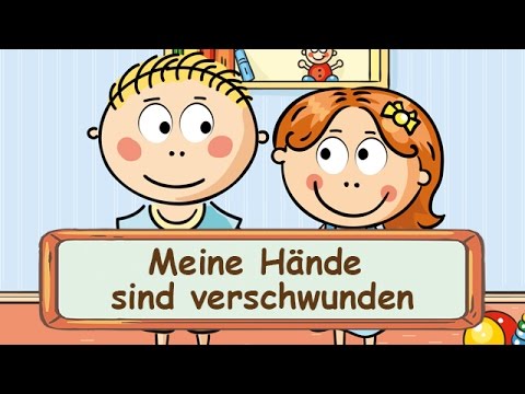 🌼 Meine Hände sind verschwunden - Fingerspiellieder zum Mitsingen || Kinderlieder