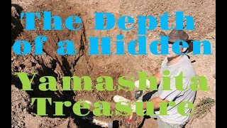 The Depth of a Hidden Yamashita Treasure