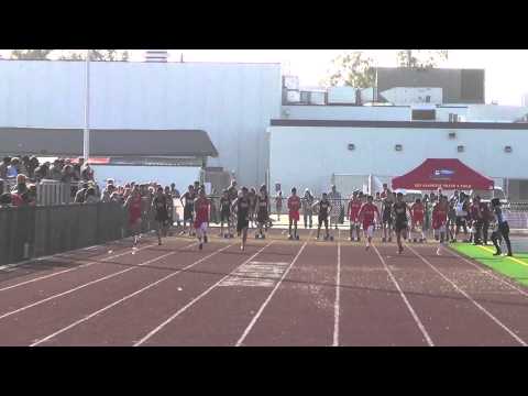 OpenB 100m vs Troy 3-12-14 - Los Alamitos Boys