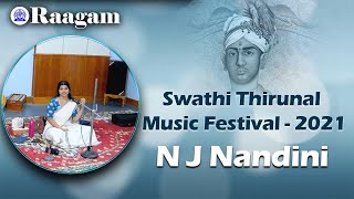 Swathi Thirunal Music Festival-2021 II N J Nandini - Vocal