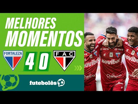 MELHORES MOMENTOS | FORTALEZA 4X0 FERROVIÁRIO |