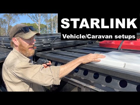Starlink fitted! Vehicle/Caravan setup