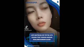 Download lagu Taiwanese Migrant Worker Ayu Ozawa Forgot to Turn Off Her TikTok Live Broadcast, Including a Scen... mp3
