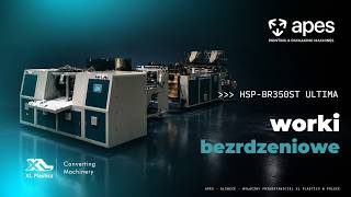 HSP BR350ST rolomat do produkcji bezrdzeniowych worków