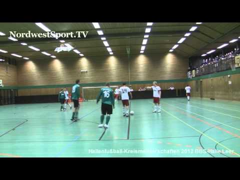 NORDWESTSPORT.TV: BSV Bingum - VfB Uplengen 0:0 Hallenkreismeisterschaft Leer 2012
