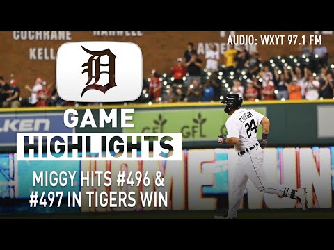 Game Highlights: Miggy Hits #496 & #497 In Tigers Win