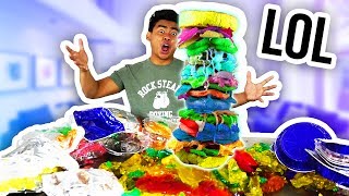DIY TALLEST GUMMY SANDWICH!