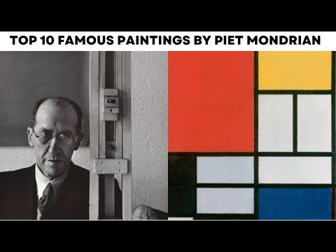 10 Most Influential Paintings by Piet Mondrian | The Art of Abstraction