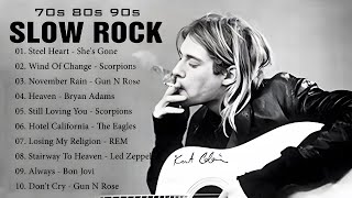 Download lagu Scorpions, Air Supply, Nirvana, U2, Guns N Roses, Led Zeppelin ⭐ Slow Rock Love Song 70s 80s 90s mp3