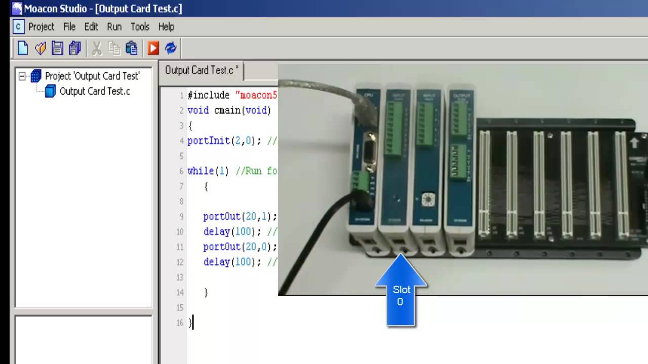 Programmable Logic Controller tutorial (Moacon)